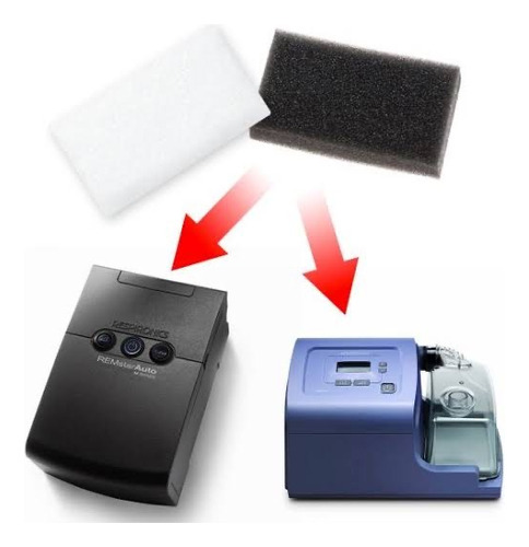 Kit De Filtros Cpap / Bipap Sleep Easy Philips Respironics - Imagem 2