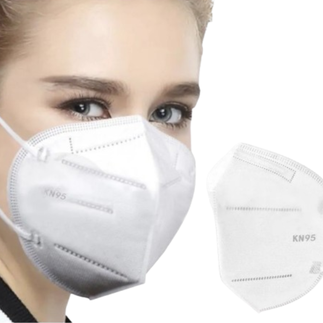 Kit Mascara Kn95 N95 Branca Proteção 50 Unidades - C/anvisa - Imagem 2